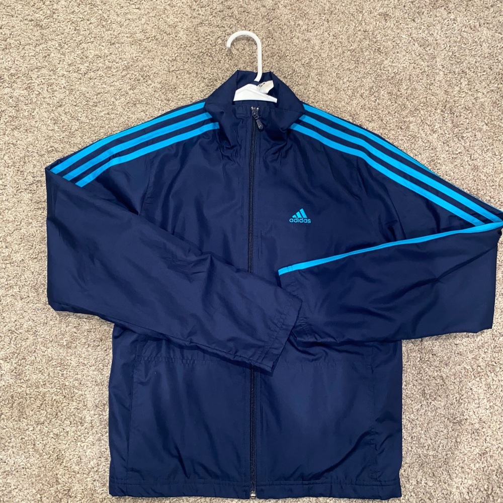 Adidas track jacket size small